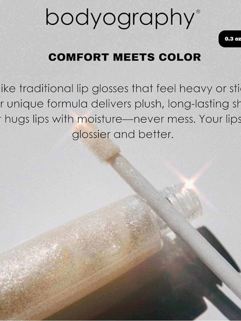 Bodyography Shimmery Lip Gloss - Picture 2 of 4